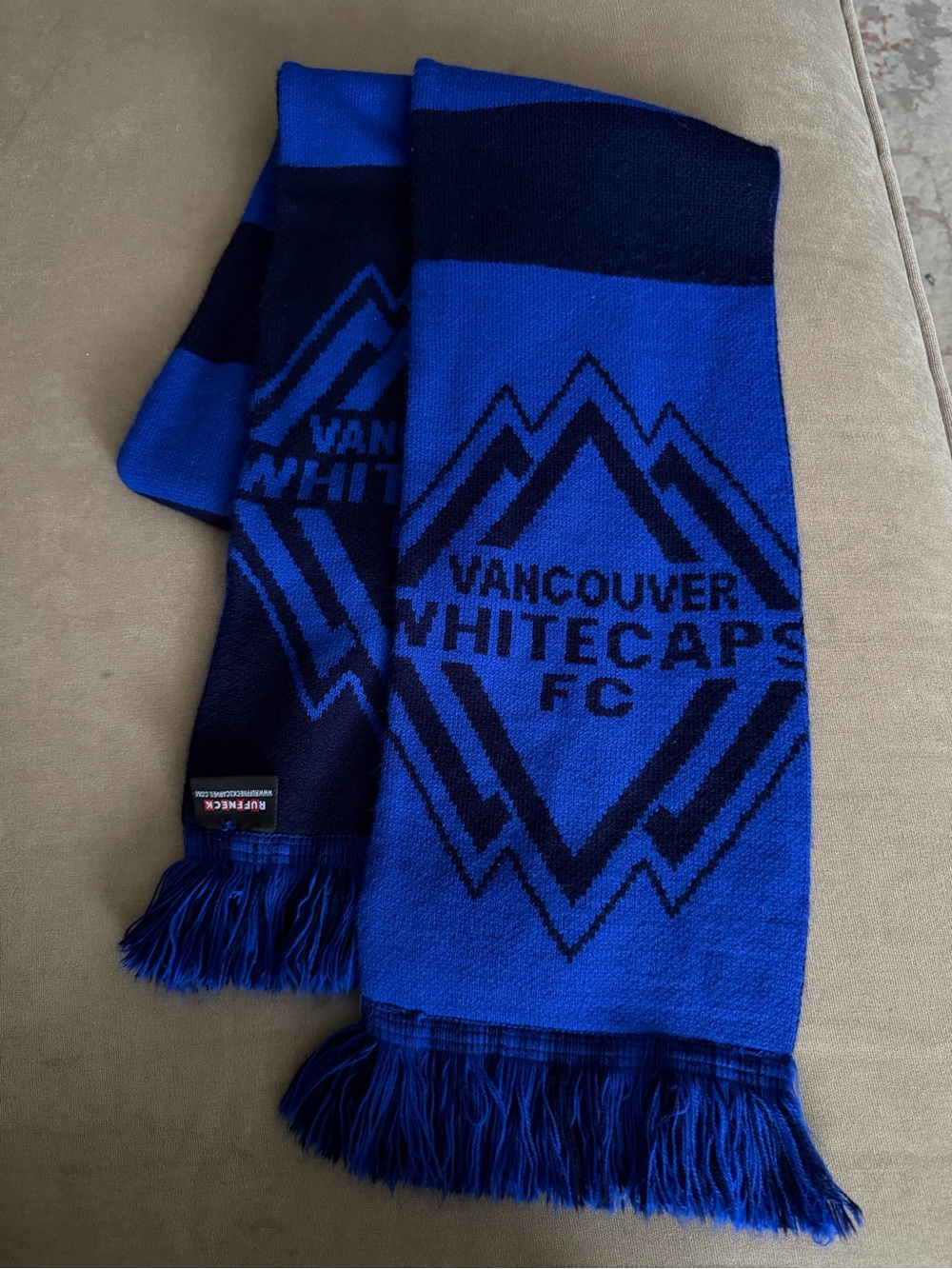 Blue Vancouver WhiteCaps FC Scarf